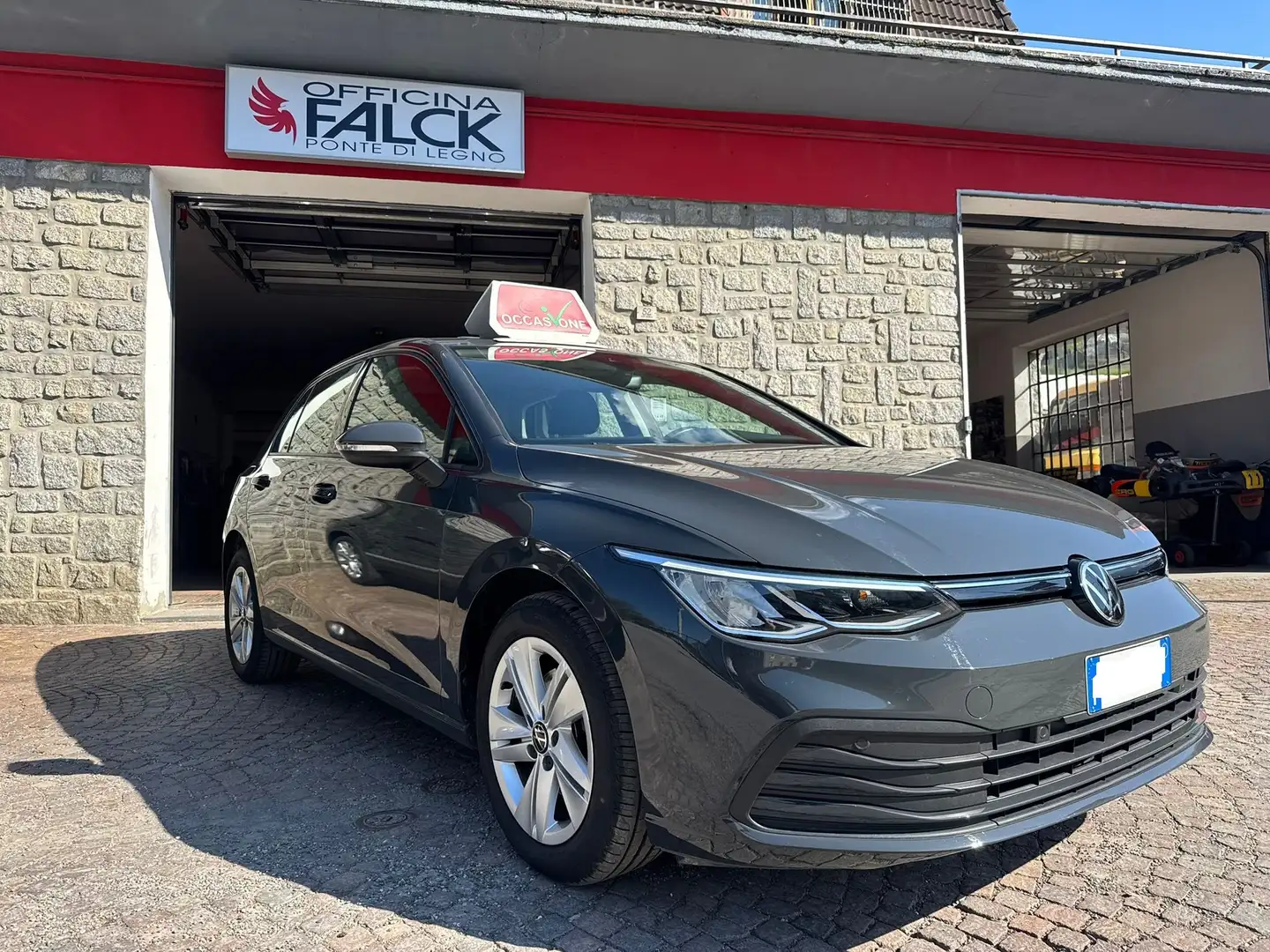 Volkswagen Golf Golf 2.0 tdi Style 115cv dsg Grigio - 2