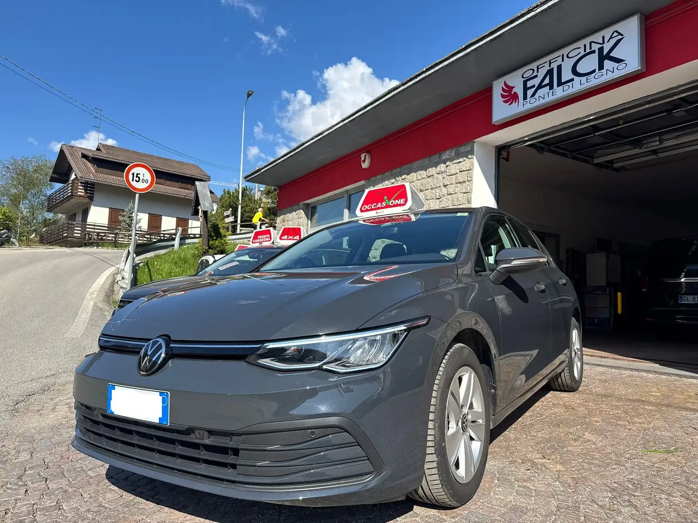 Volkswagen Golf Golf 2.0 tdi Style 115cv dsg Grigio - 1
