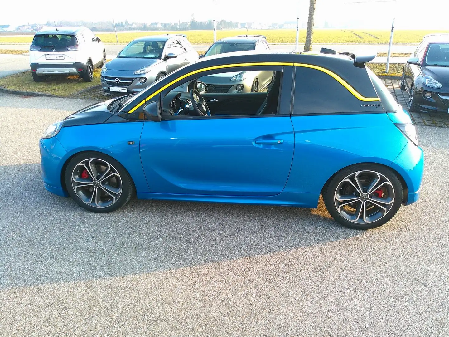 Opel Adam S mit Recarositze Blau - 1