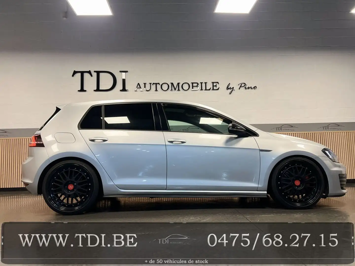 Volkswagen Golf GTD *2.0 CR TDi*185Cv*5 Portes*Carpass*Garantie✔ Grijs - 2