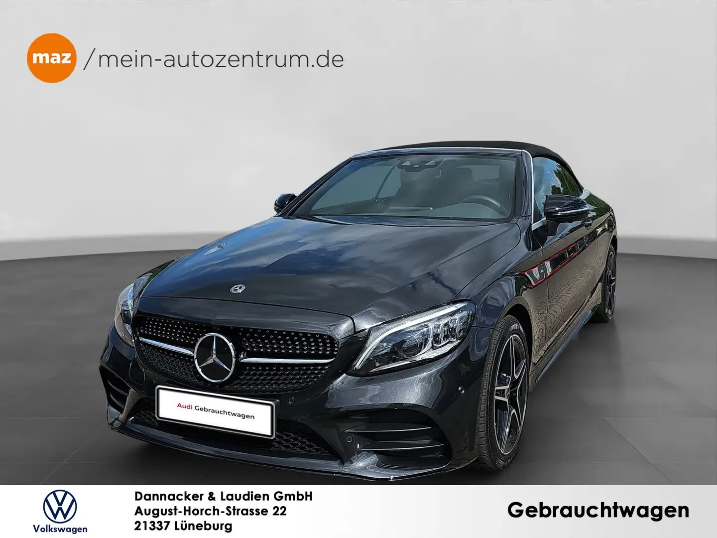 Mercedes-Benz C 400 Cabrio AMG Line 4Matic Alu LED AHK Navi ACC Verde - 1