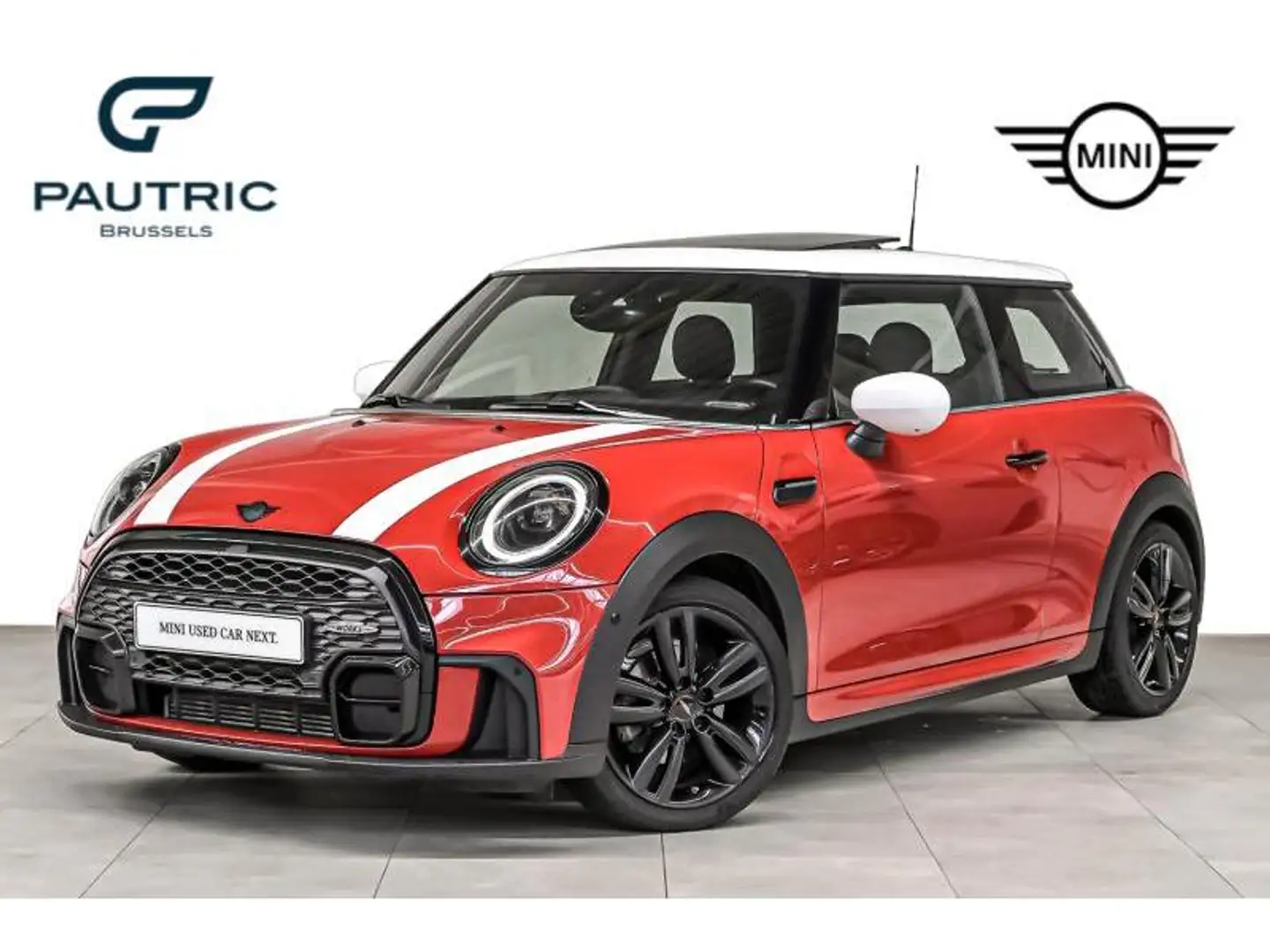 MINI Cooper 3 doors - 2jaar/ans Garantie Rouge - 1