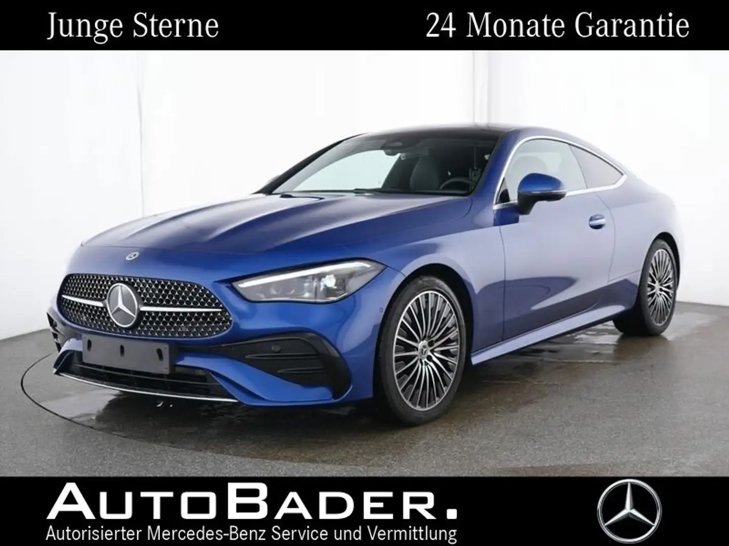 Mercedes-Benz CLE 200 CLE 200 Coupé AMG Advanced+ PSD KeylGO RFK TotWi Blau - 1