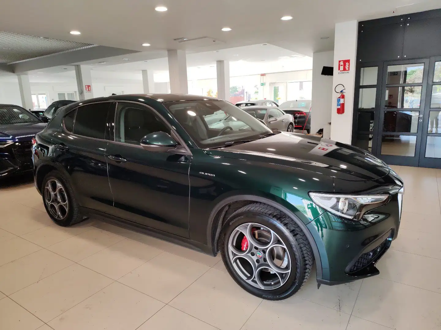 Alfa Romeo Stelvio 2.2 TD 160cv AT8 Super Xeno Cruise AUTOCARRO N1 Verde - 2