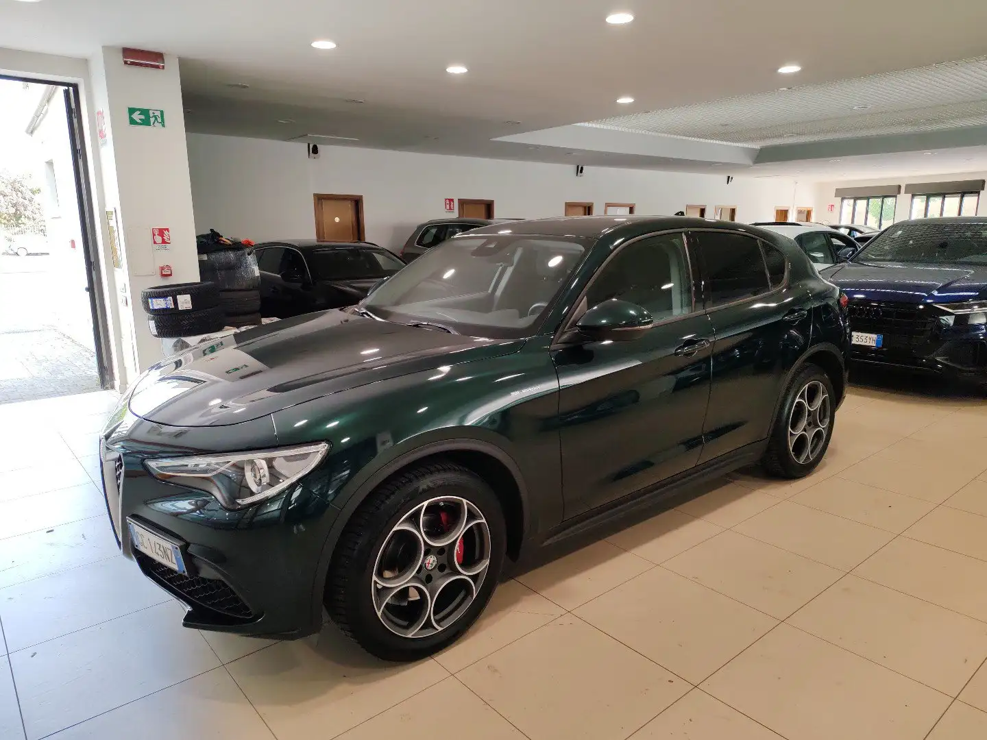 Alfa Romeo Stelvio 2.2 TD 160cv AT8 Super Xeno Cruise AUTOCARRO N1 Verde - 1