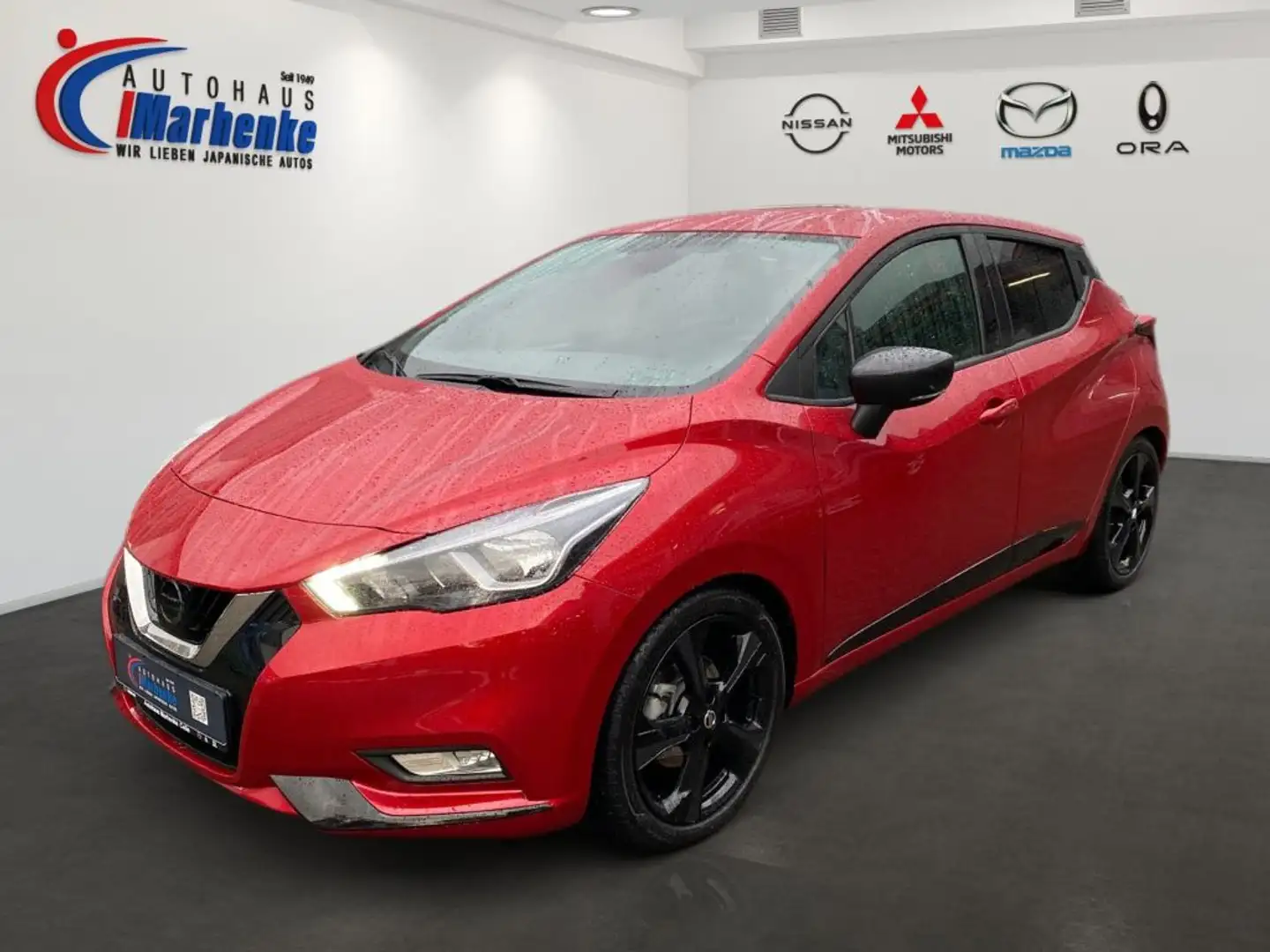 Nissan Micra DIG-T 117 N-Sport Allwetter Rot - 1