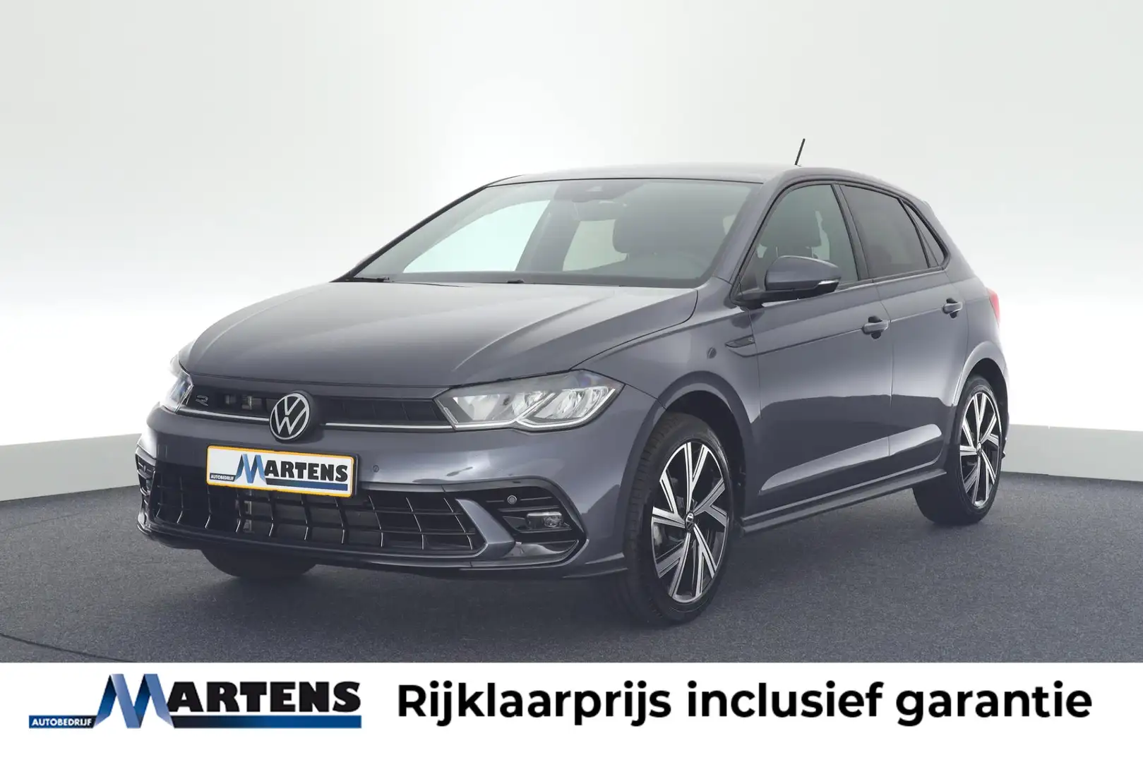 Volkswagen Polo 1.0 TSI 95pk 2x R-Line Camera Stoelverwarming Virt Grijs - 1