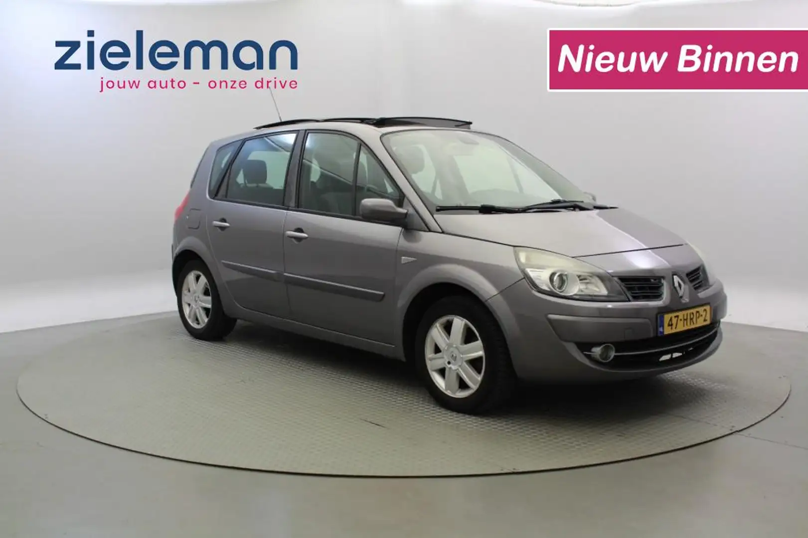 Renault Scenic 2.0 16V Business Line Automaat -  Open dak, Navi, siva - 1