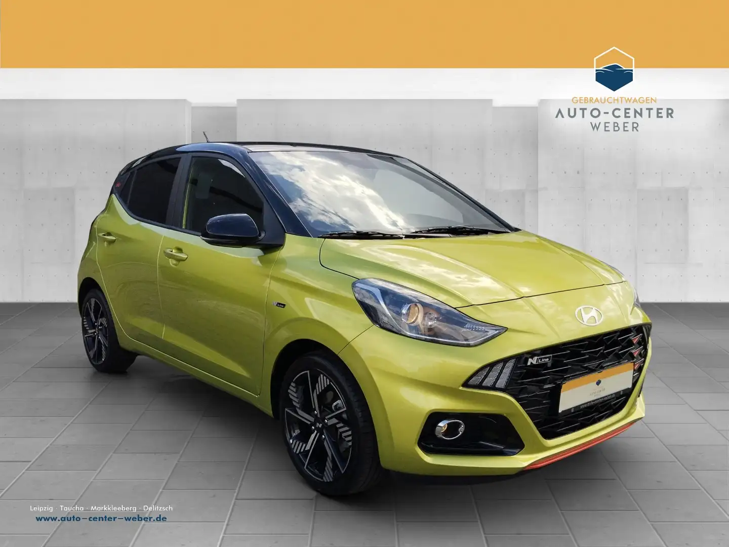 Hyundai i10 FL 1.0 T-GDI N Line DynLicht*Fernlichtass. Zwart - 1