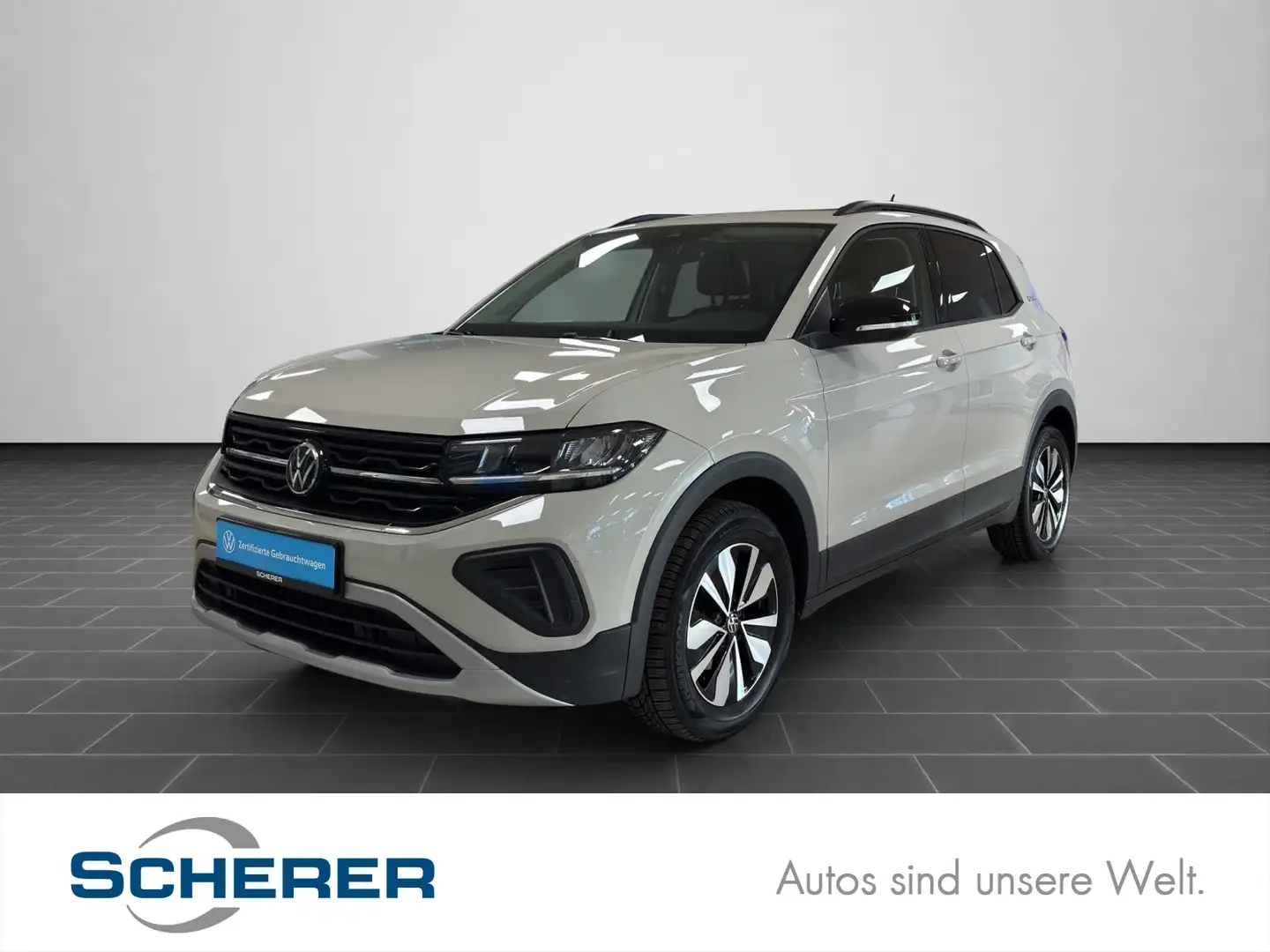 Volkswagen T-Cross 1.0 TSI Goal DSG NAVI SHZ RFK ACC APP Grau - 1