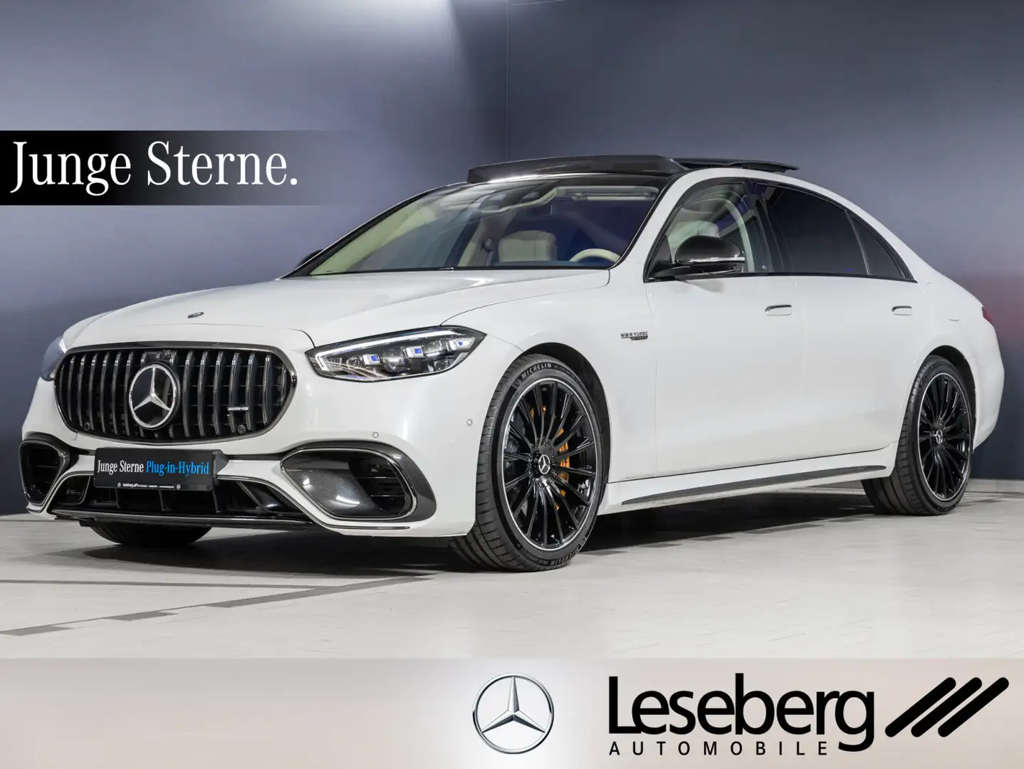 Mercedes-Benz S 63 AMG S 63 E Performance L DIG.LIGHT/Pano/Distro./360° Biały - 1