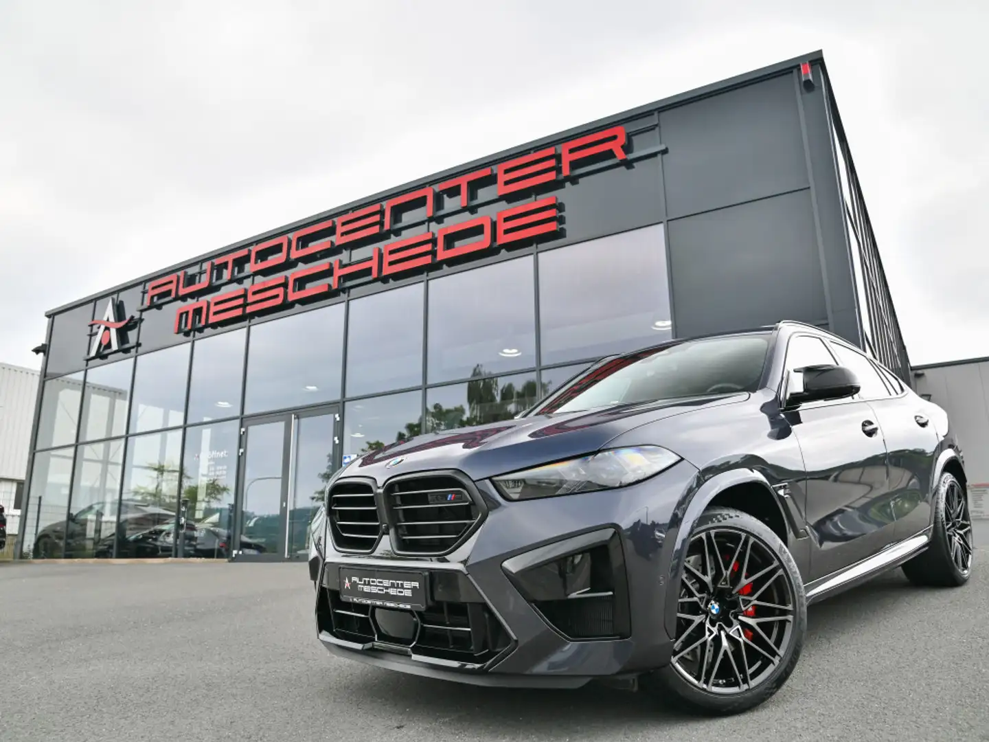 BMW X6 M Competition Pano Sky Lounge* AHK* B&W* 22 Modrá - 1