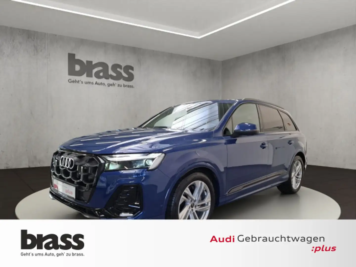 Audi Q7 SUV S line 50 TDI quattro 210(286) kW(PS) tip Blau - 1