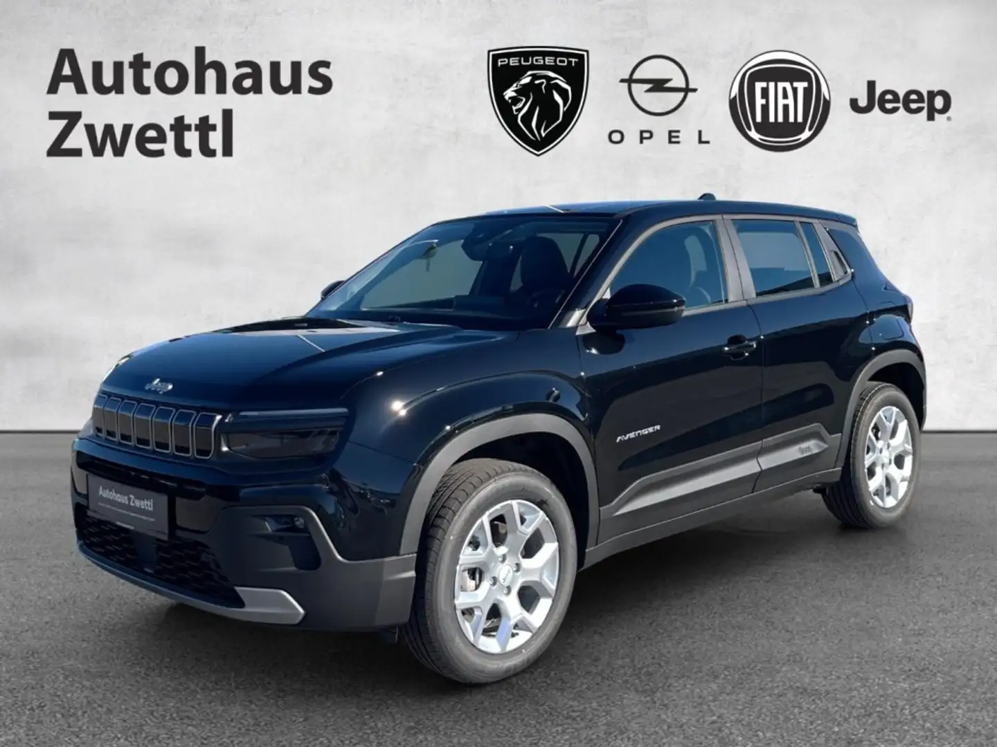Jeep Avenger Summit Hybrid 110 PS Automatik Schwarz - 1
