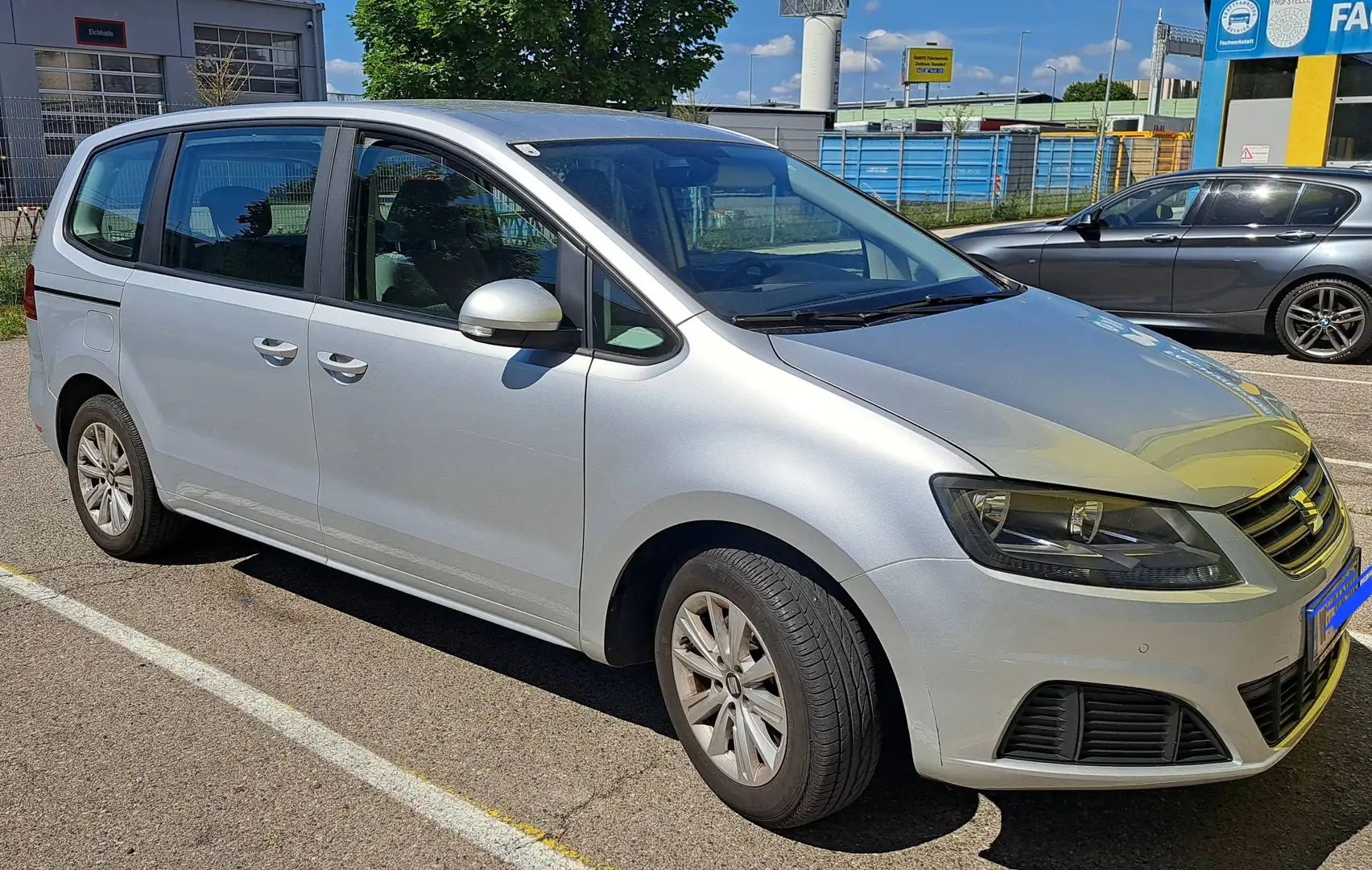 SEAT Alhambra Alhambra Family 2,0 TDI Family Silber - 1