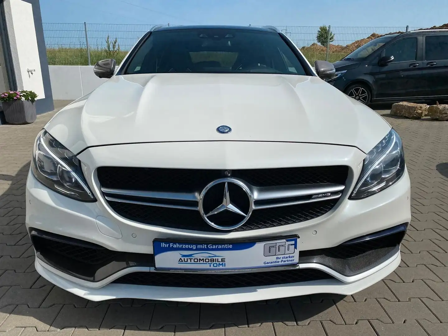 Mercedes-Benz C 63 AMG S Perf.Sitze|Driver Package|PANO|Memory Weiß - 1