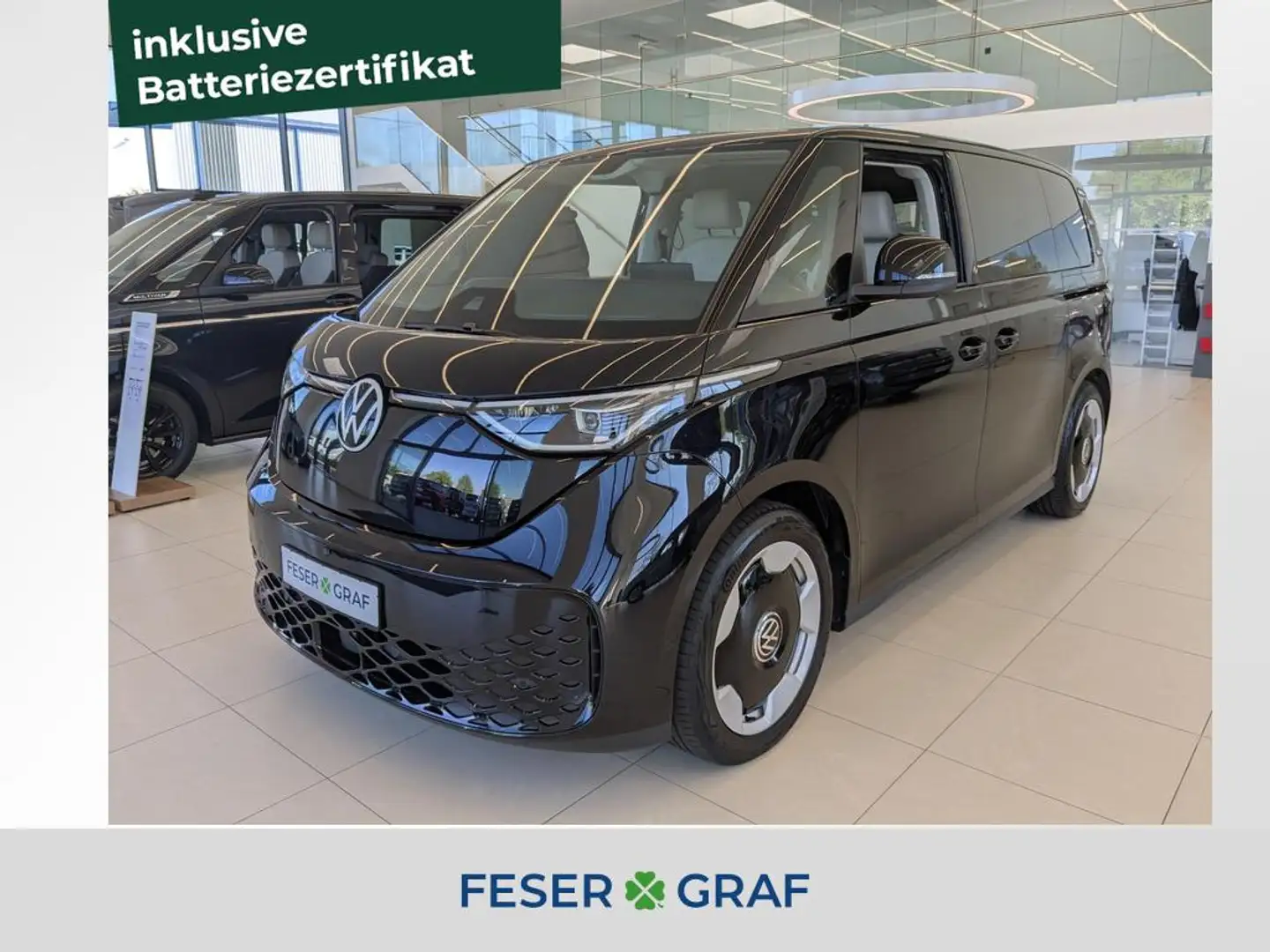 Volkswagen ID. Buzz ID. Buzz Pro IQ.Light Infotainment "Plus" AHK Noir - 1