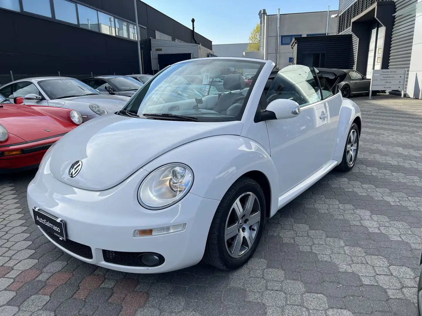Volkswagen New Beetle 1.9 TDI 105CV Cabrio Bianco - 1