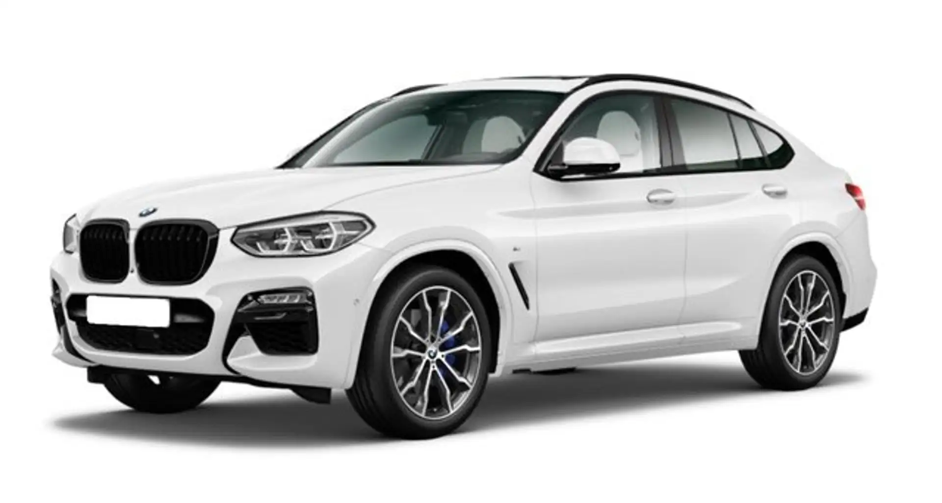 BMW X4 M40d Sport-Aut/HARMAN/KAMERA/PANORAMA/HUD/DAB/ Weiß - 1