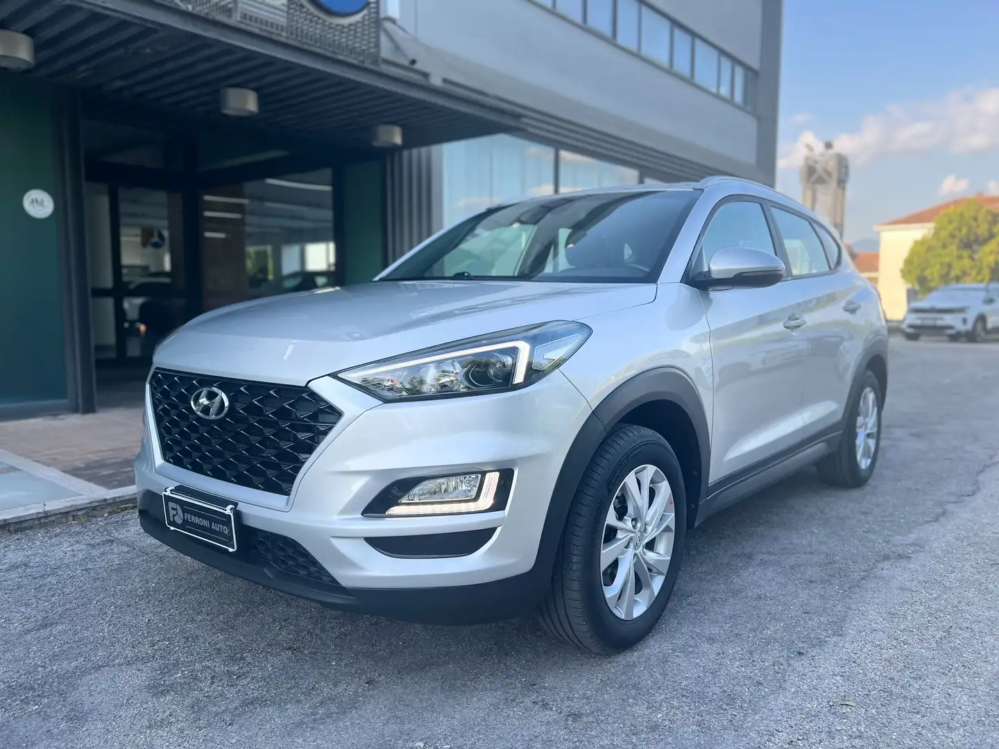 Hyundai TUCSON Tucson II 2019 1.6 crdi 2wd 115cv Silber - 1