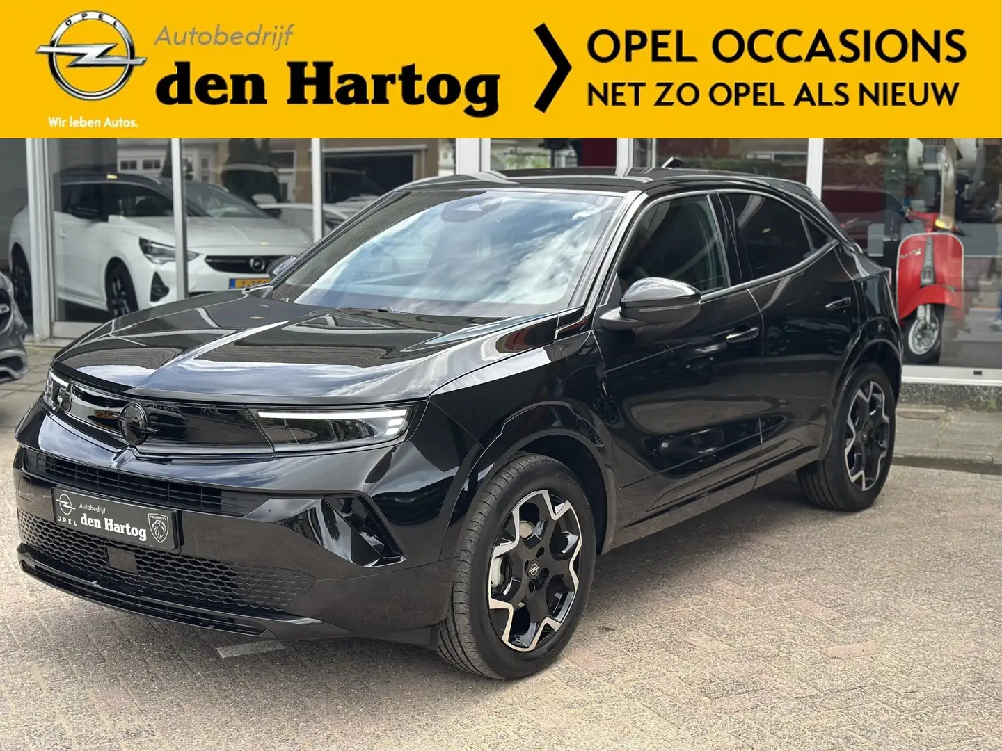 Opel Mokka 1.2 Turbo GS Automaat Nieuwmodel/Stoel+stuurverwar Schwarz - 1