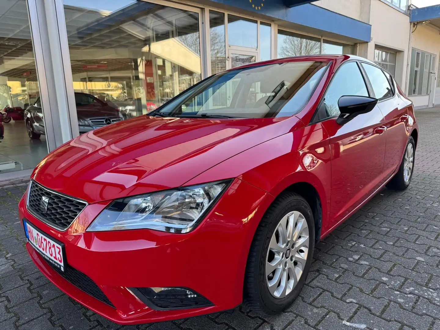 SEAT Leon Style 2.0 TDI KLIMA ZAHNRIEMEN NEU Rojo - 1