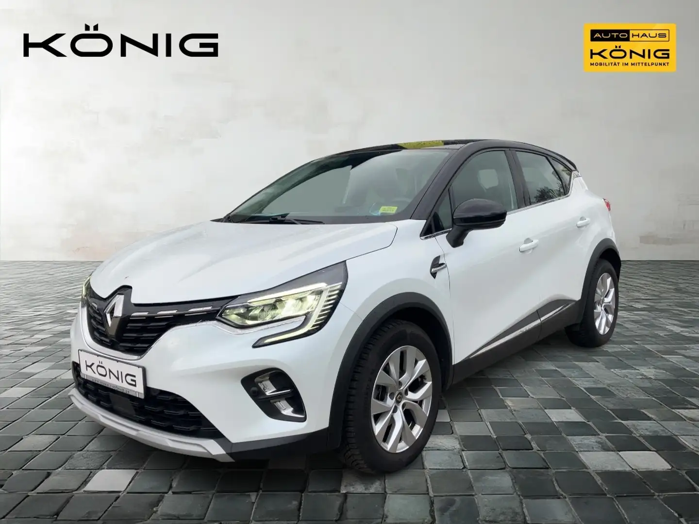 Renault Captur Intens Tce130 Automatik *Kamera*GSD*SHZ* Blanc - 1