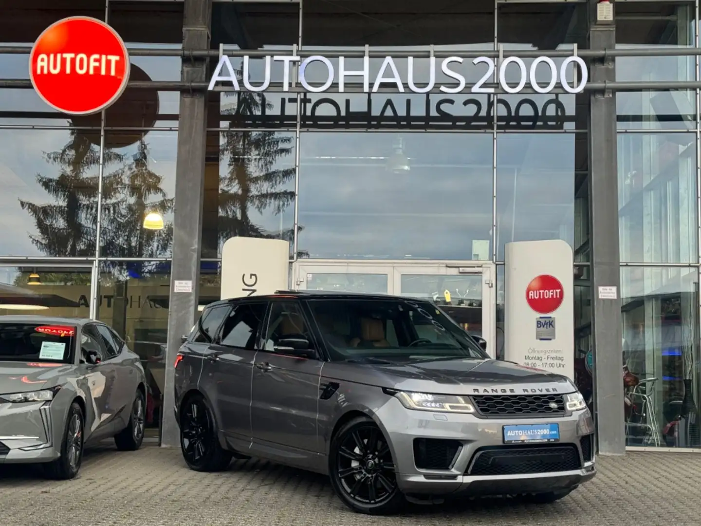 Land Rover Range Rover Sport D300 HSE/PANO/LED/VIRTUAL/EXKL Gris - 2