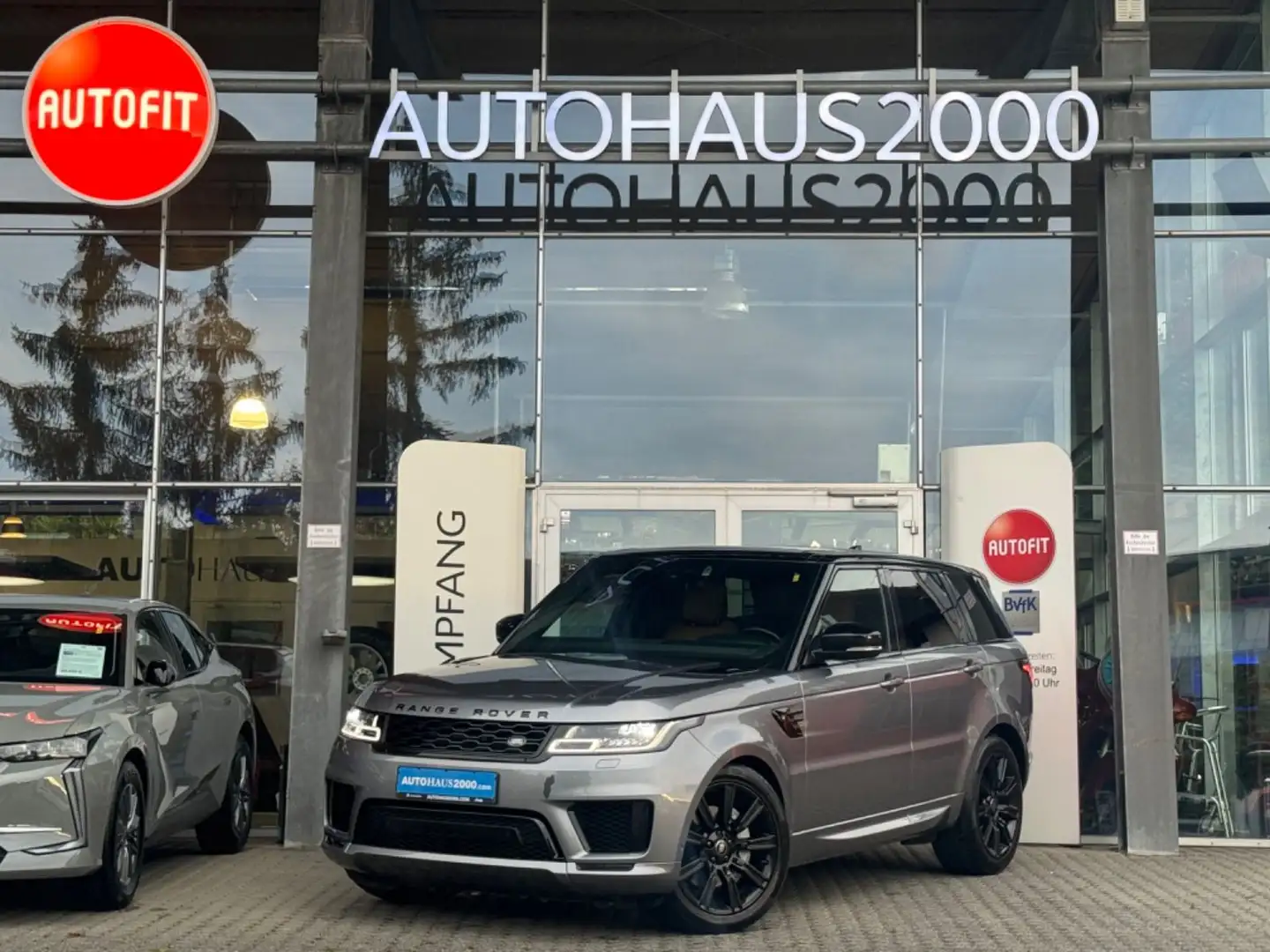 Land Rover Range Rover Sport D300 HSE/PANO/LED/VIRTUAL/EXKL Gris - 1
