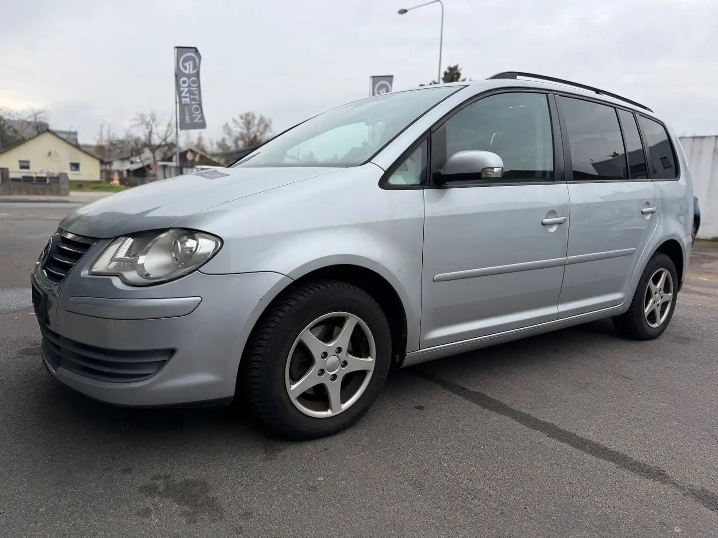Volkswagen Touran Trendline*Klima*Tempomat*1.9TDI*7-Sitzer* Silber - 1