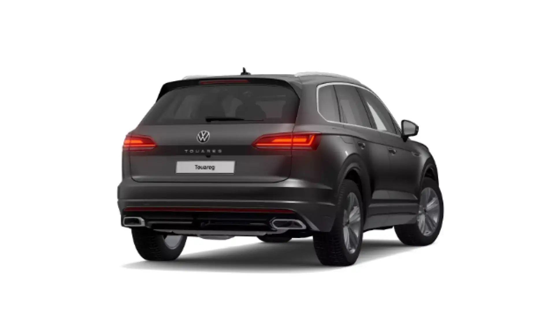 Volkswagen Touareg R-Line 4M DSG*NAVI*AHK*KAM*LUFT*LEDER*As Grau - 2