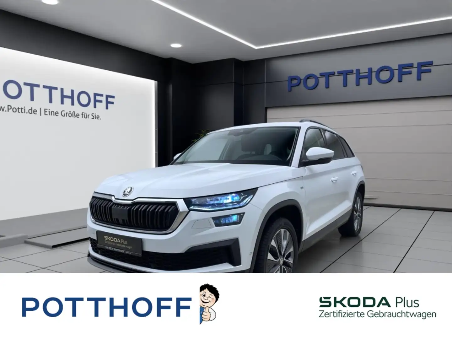 Skoda Kodiaq 2.0 TDI DSG TOUR MATRIX NAVI KAMERA Weiß - 1
