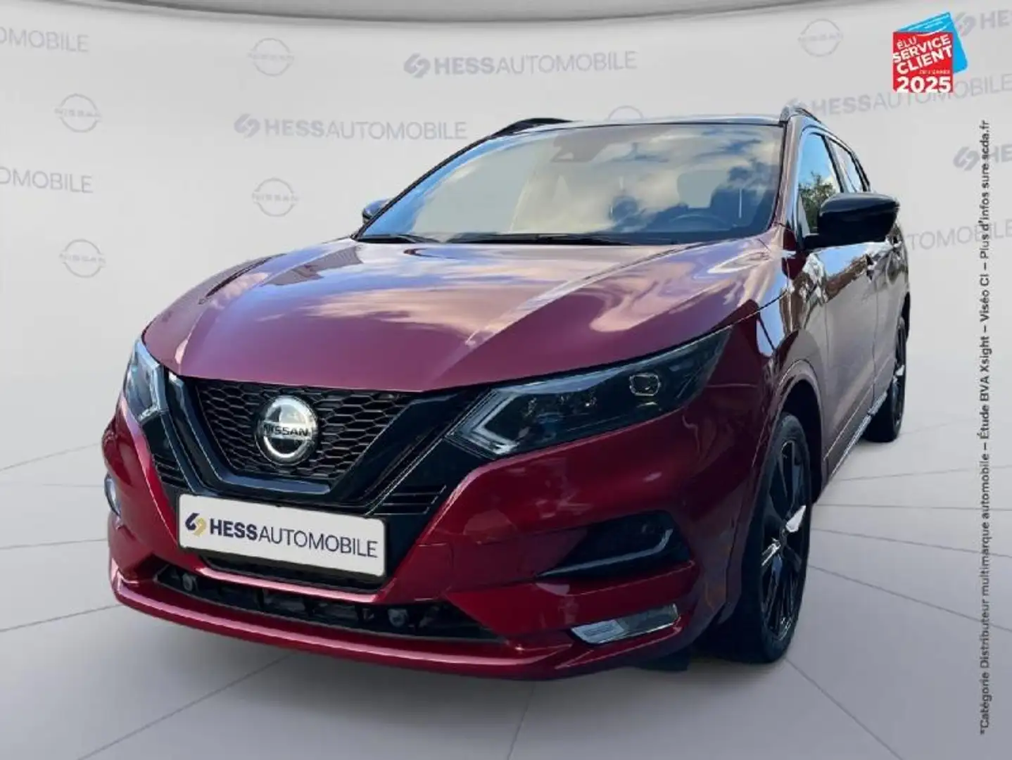 Nissan Qashqai 1.3 DIG-T 140ch N-TEC 2019 Euro6-EVAP Tpano GPS Camera Rojo - 1