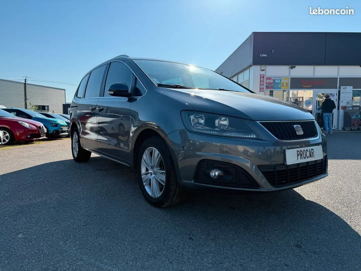 SEAT Alhambra 2.0 tdi 140 techside+ park assyst dsg 7 places Grigio - 2