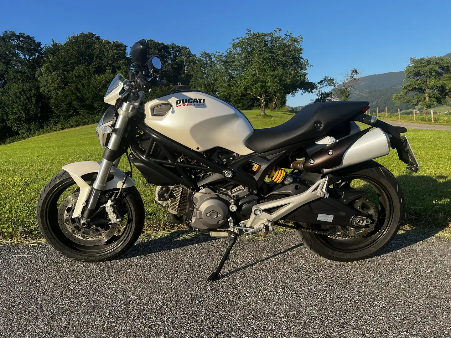 Ducati Monster 696 Blanc - 1