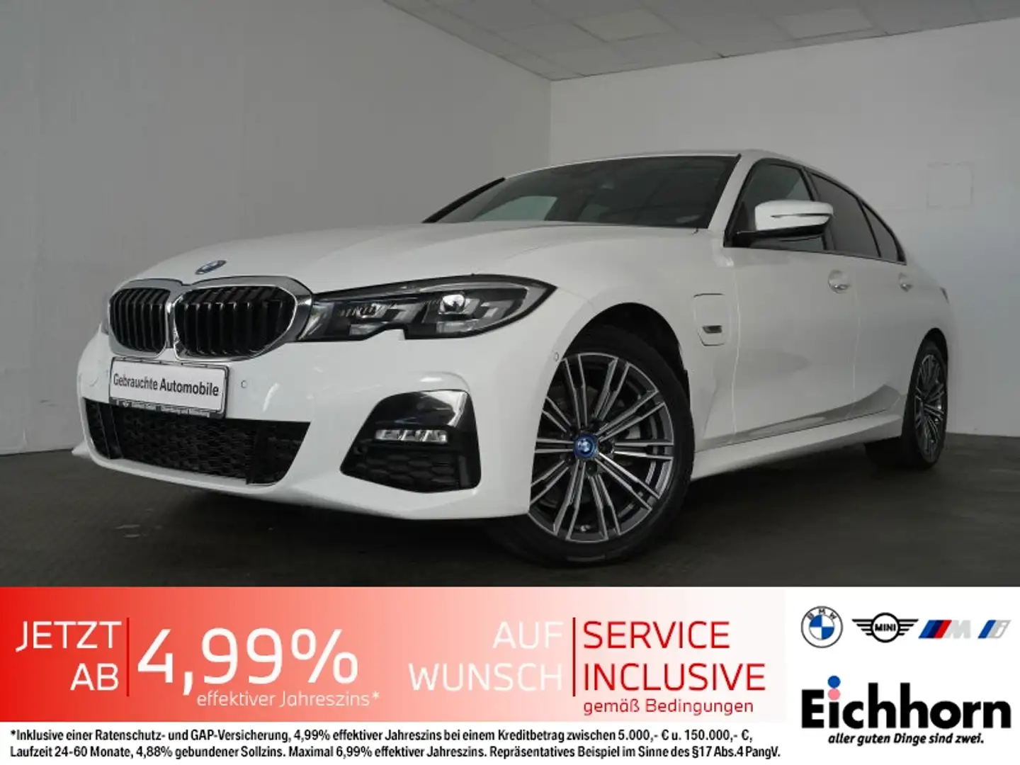 BMW 320 e Limo M Sport *LiveCockProf..PARKASSIST* Weiß - 1