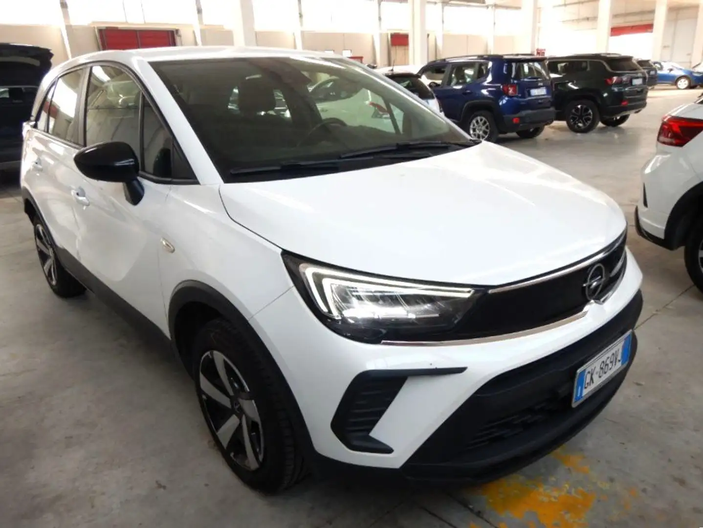 Opel Crossland Crossland 1.2 Edition 110 Cv (Finanziabile)GK869VJ Weiß - 2