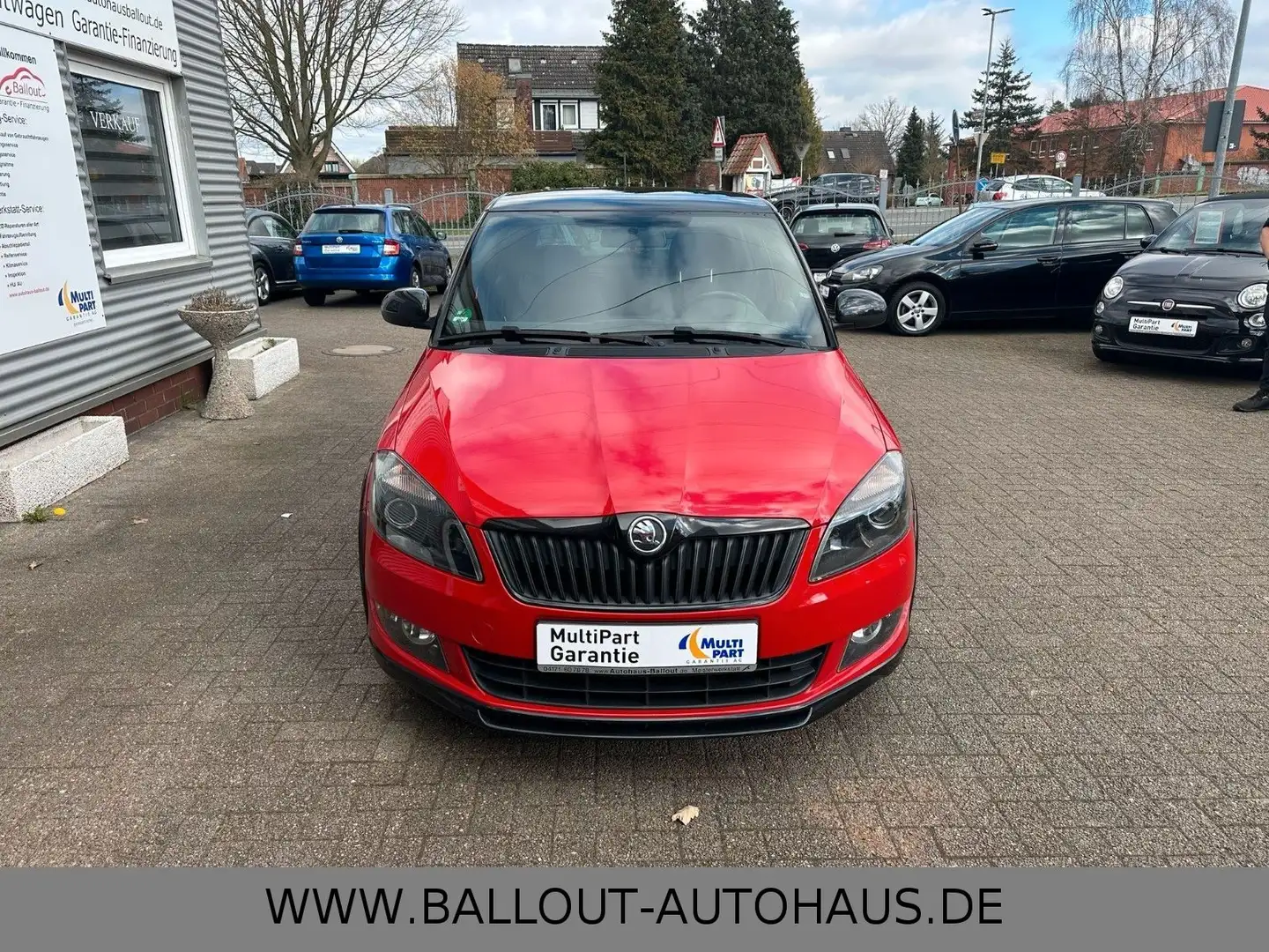 Skoda Fabia Monte Carlo*2.HAND*KLIMA*TEMPO*TÜV/AU NEU* Rot - 2