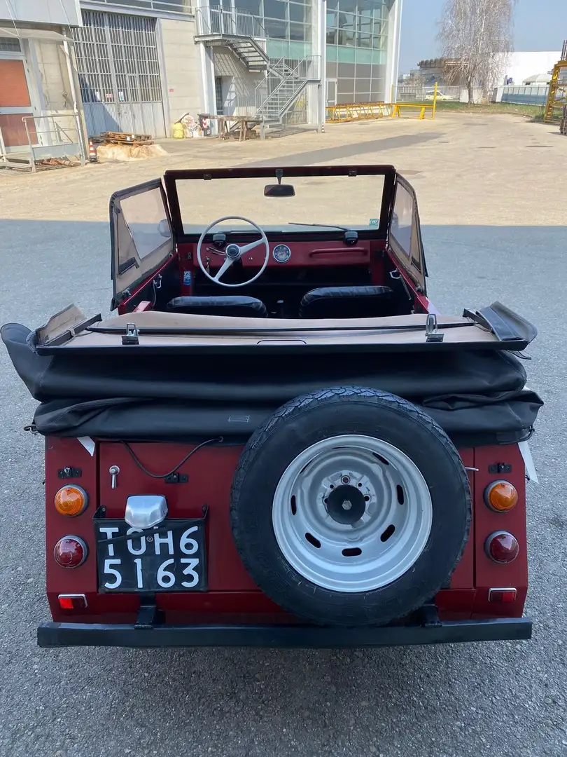 Fiat 600 JUNGLA carrozzeria SAVIO, 600 SPIAGGINA Roşu - 2