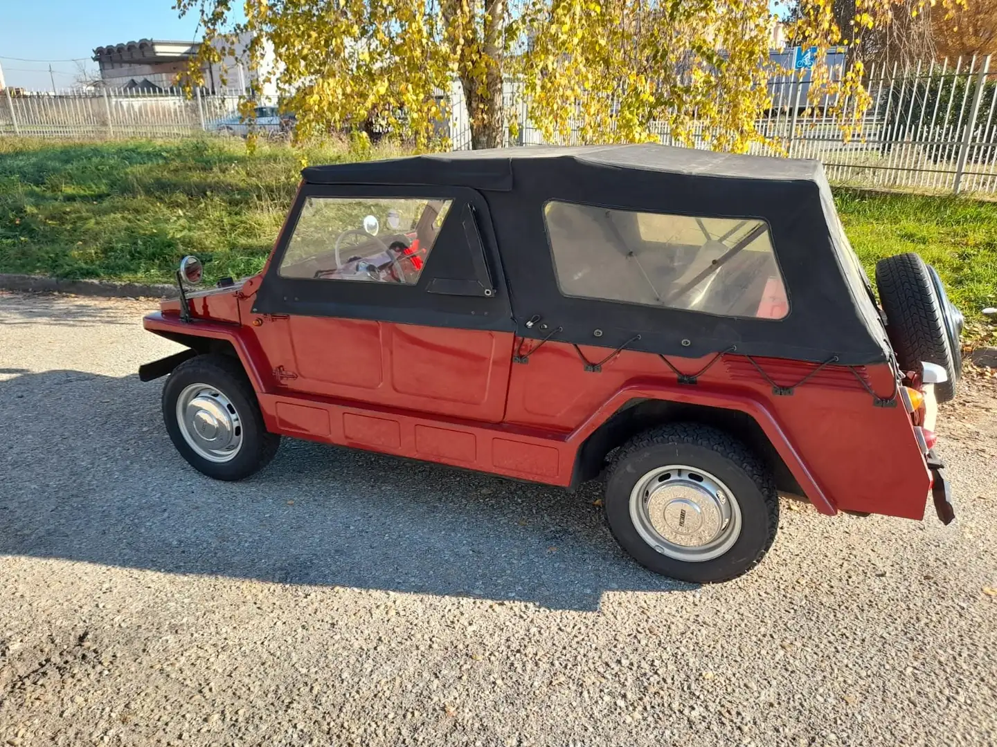 Fiat 600 JUNGLA carrozzeria SAVIO, 600 SPIAGGINA Roşu - 1