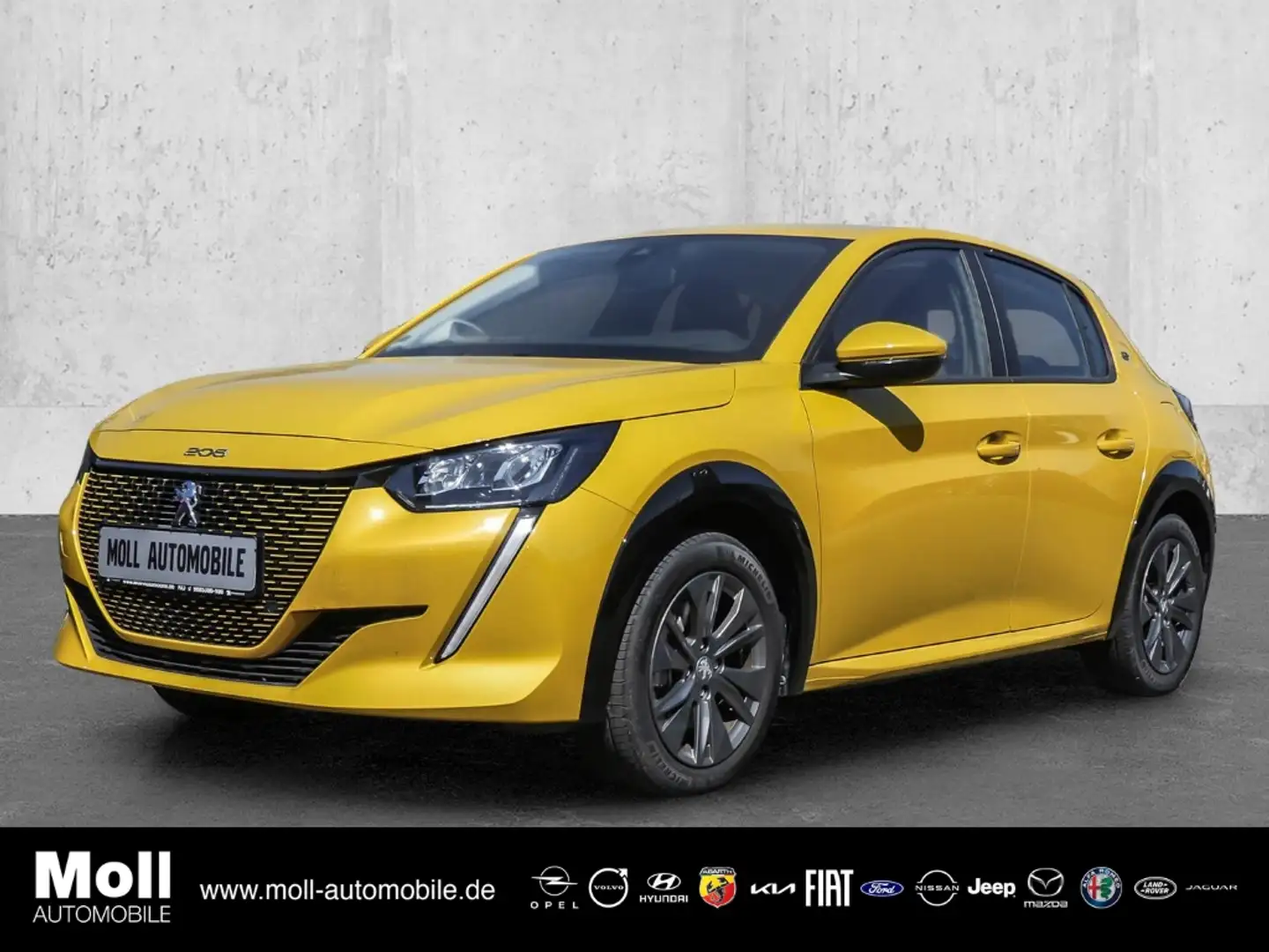 Peugeot 208 e- Active Pack Elektromotor 136 LED Apple CarPlay Gelb - 1