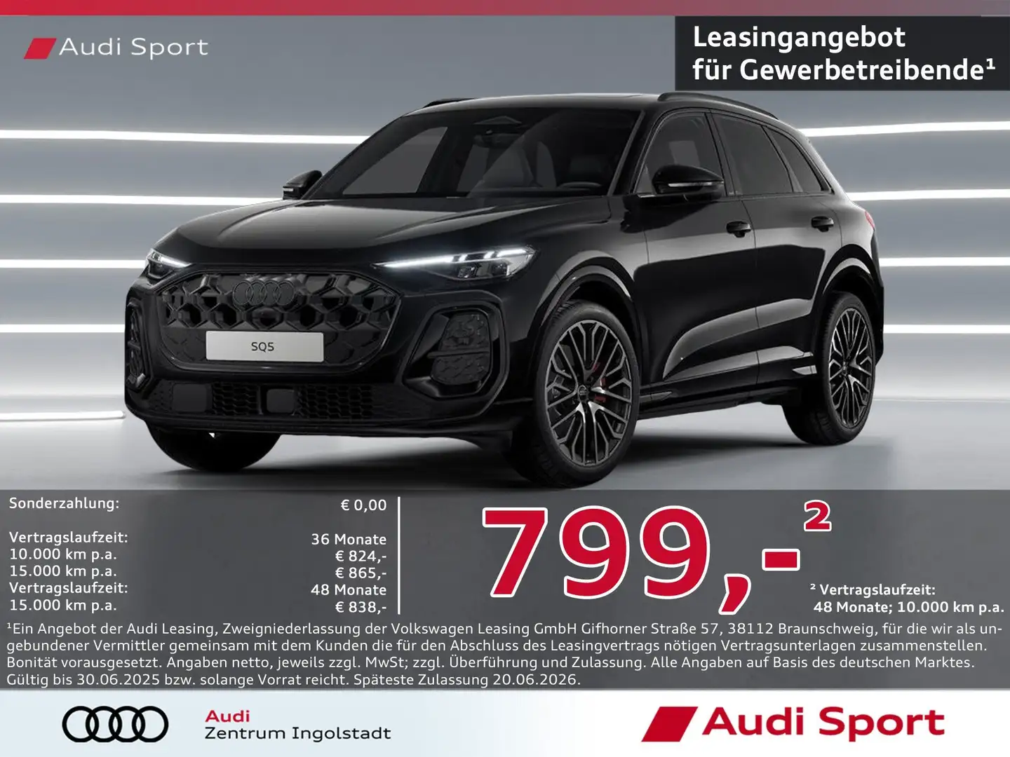 Audi SQ5 SUV edition one mythos TFSI UPE 104.390,- Schwarz - 1