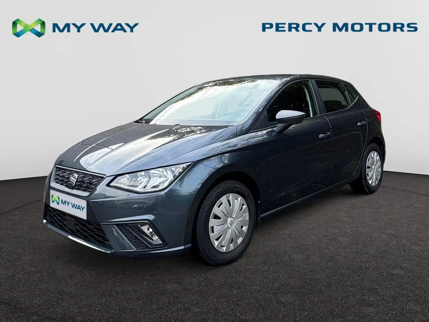 SEAT Ibiza Ibiza Reference 1.0 MPI 80CV (59kW) MANUELLE 5v Start/Stop EURO 6 AP Gris - 1