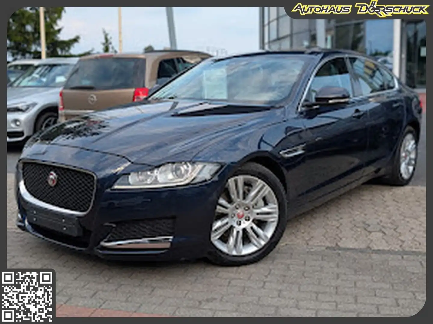 Jaguar XF 20d Portfolio 8G LED NAVI LEDER KAMERA ab199€ Bleu - 1