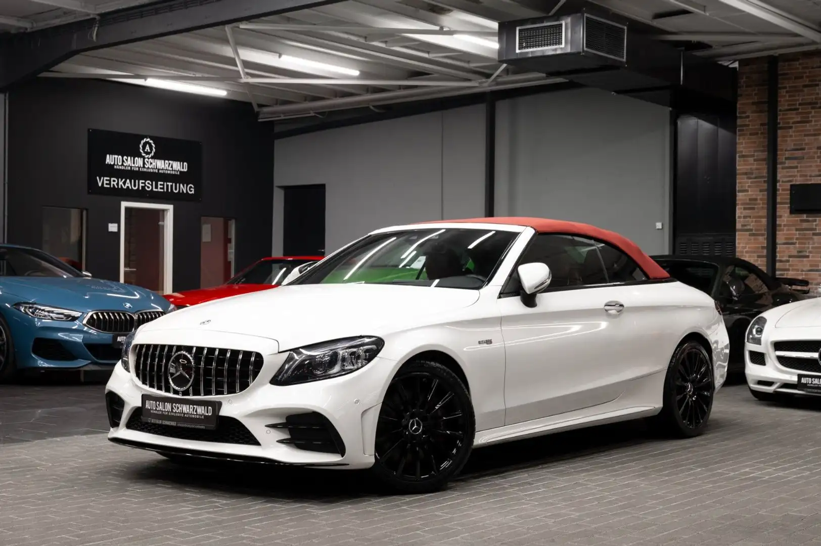 Mercedes-Benz C 43 AMG C43 AMG Cabrio 4M|CARBON|MEMORY|ACC|MULTIBEAM Weiß - 1