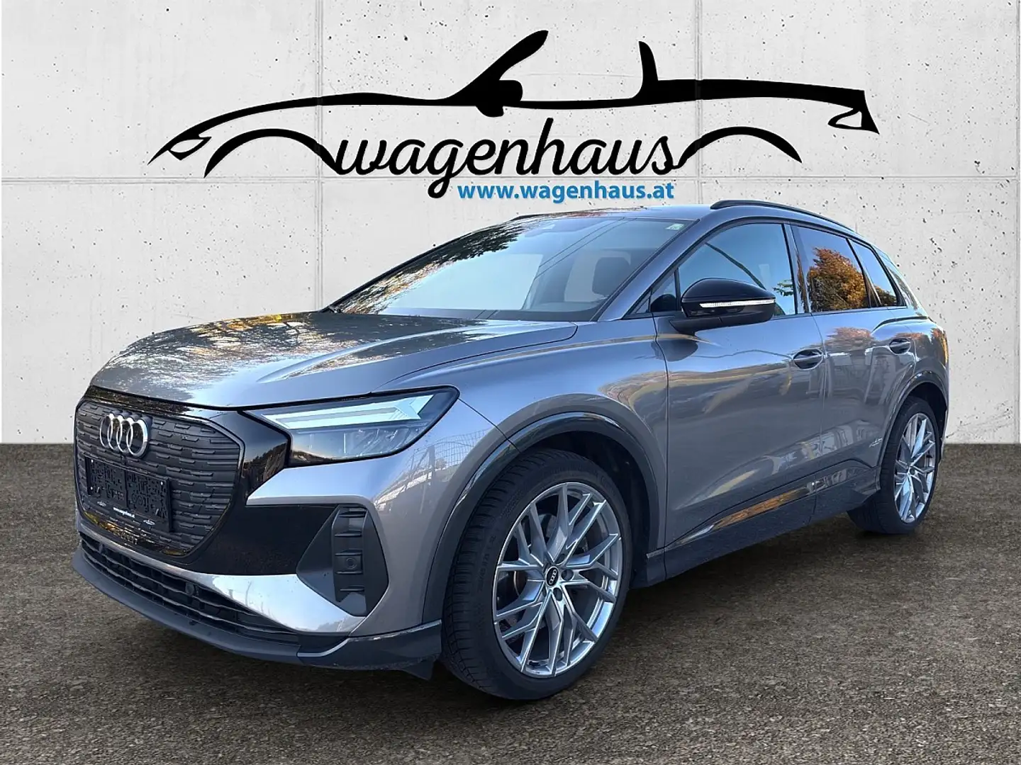 Audi Q4 e-tron Q4 50 e-tron quattro, advanced, AHV, Akku Test Gris - 1