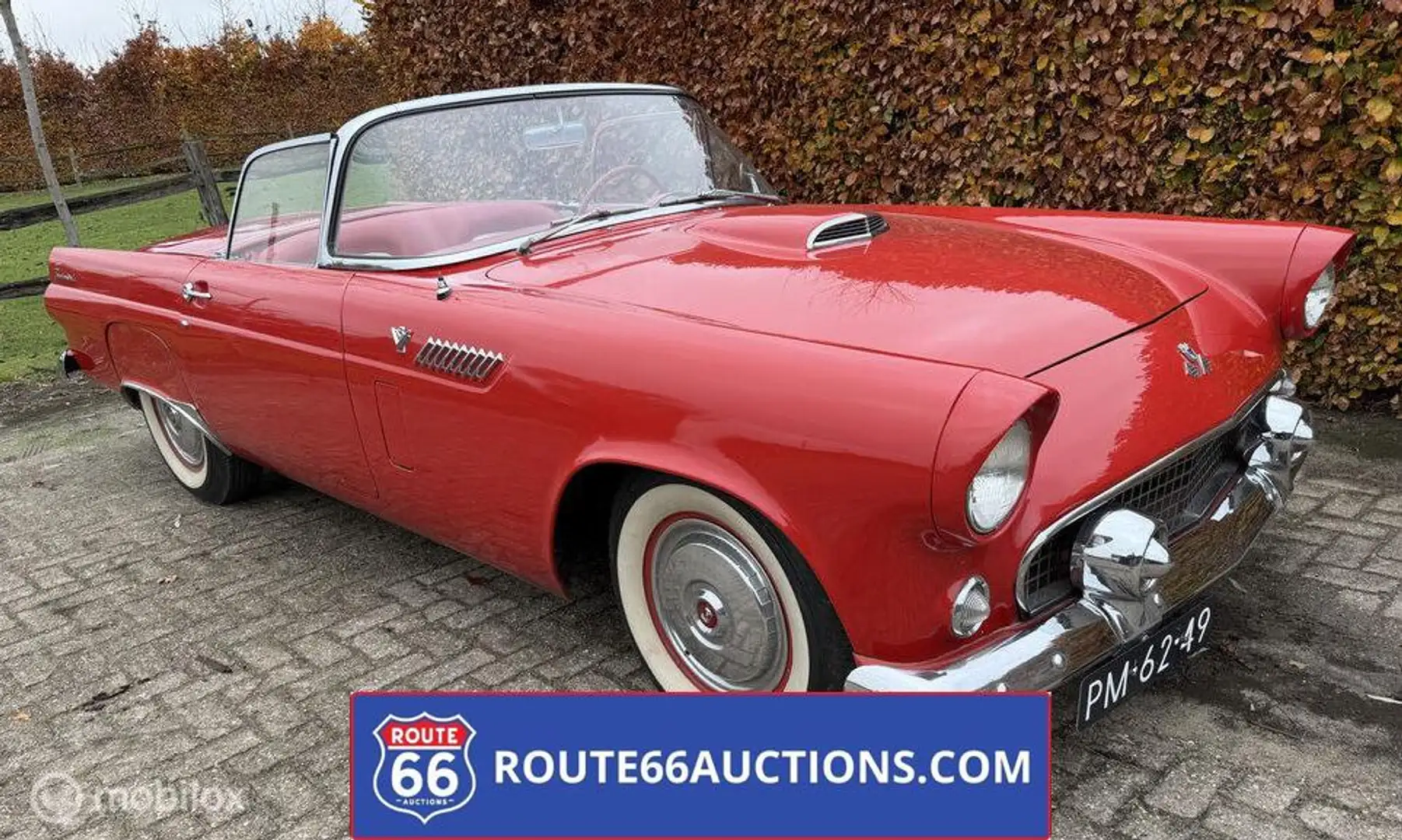 Ford Thunderbird | 1955 | Route 66 Auctions Noir - 1