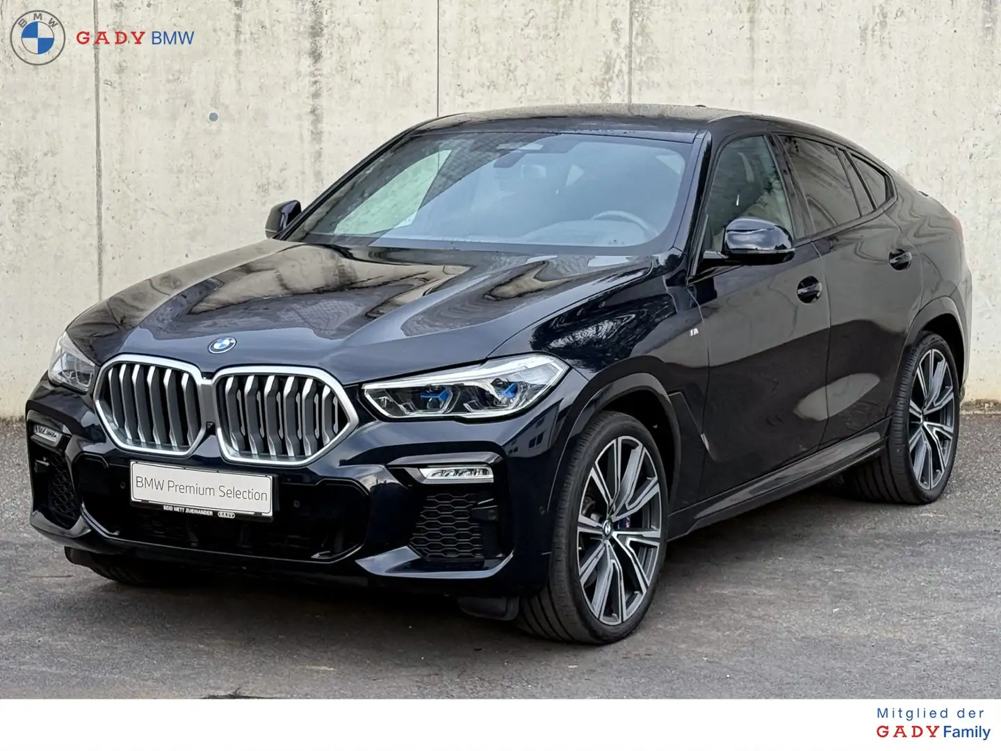 BMW X6 xDrive30d M-Sportpaket Schwarz - 1