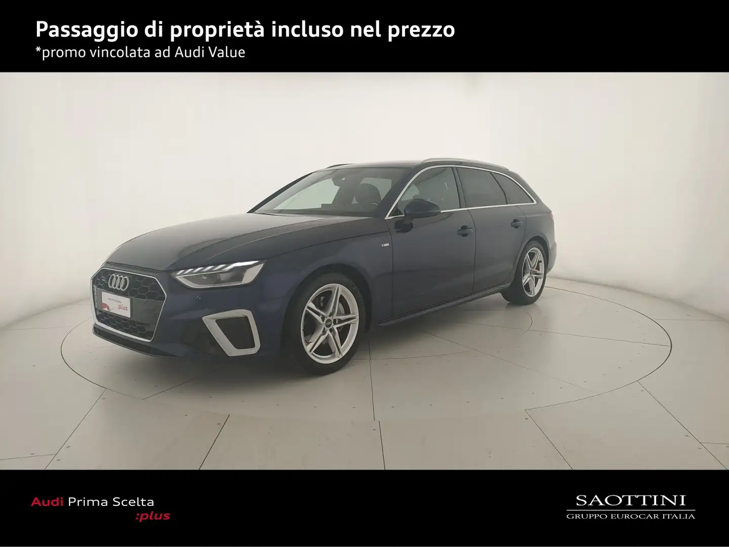 Audi A4 Avant 40 2.0 TDI S line edition quattro S tronic Blu/Azzurro - 1