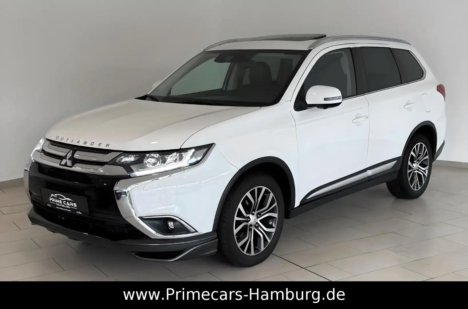 Mitsubishi Outlander 2.2 Top 4WD|7-SITZER|1-HAND|360°|XENON Blanc - 1